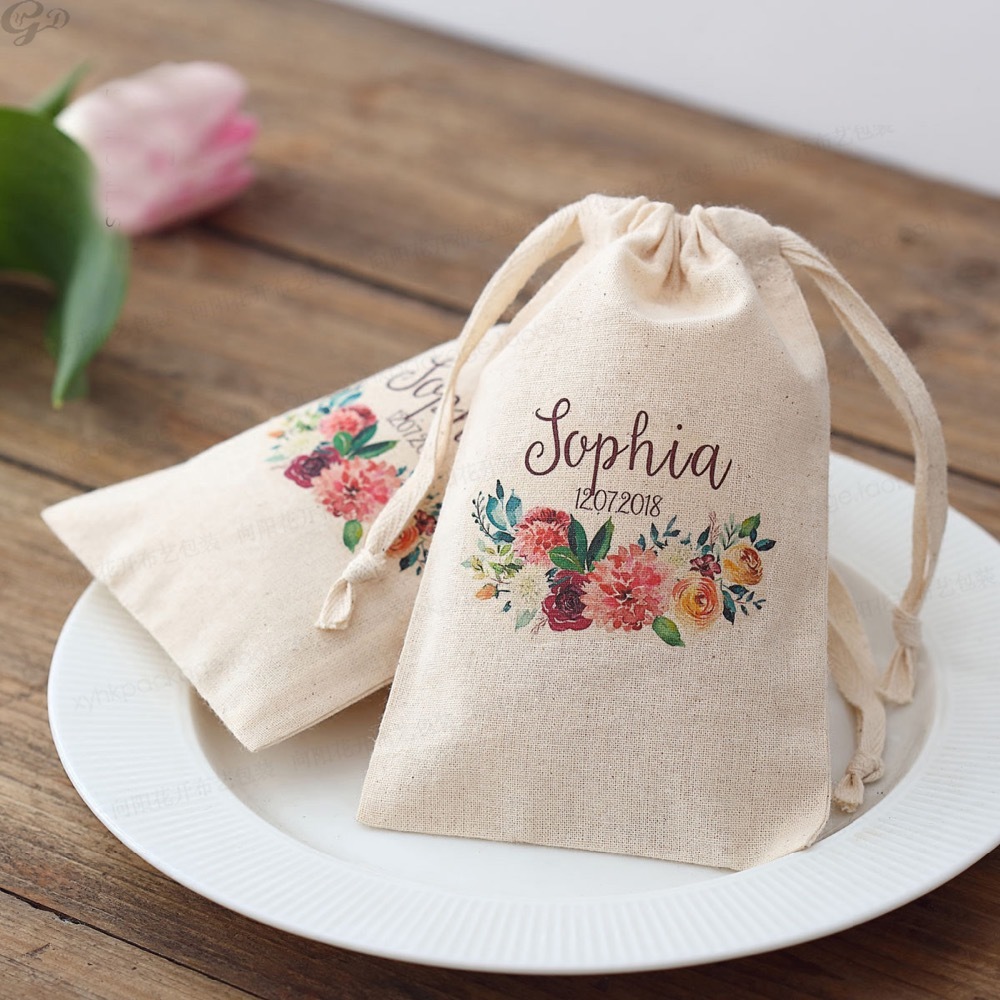 Baby Food Logo - 100pcs 사용자 정의 이름 로고 웨딩