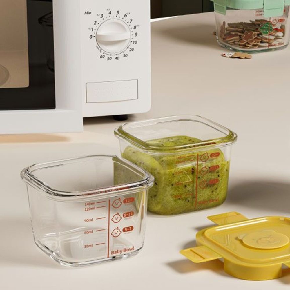 Baby Food Containers Glass - 새로운 170ml 식품 보관 용기 냉동