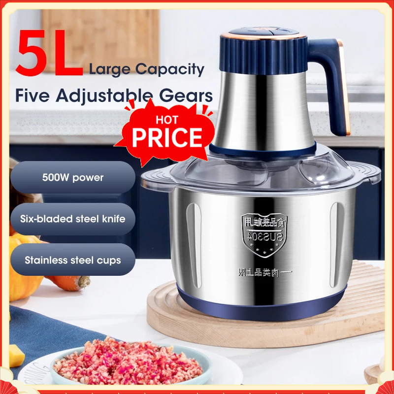 Baby Food For 2 Year Old - 5L 전기 고기 분쇄기 304 스테인리스