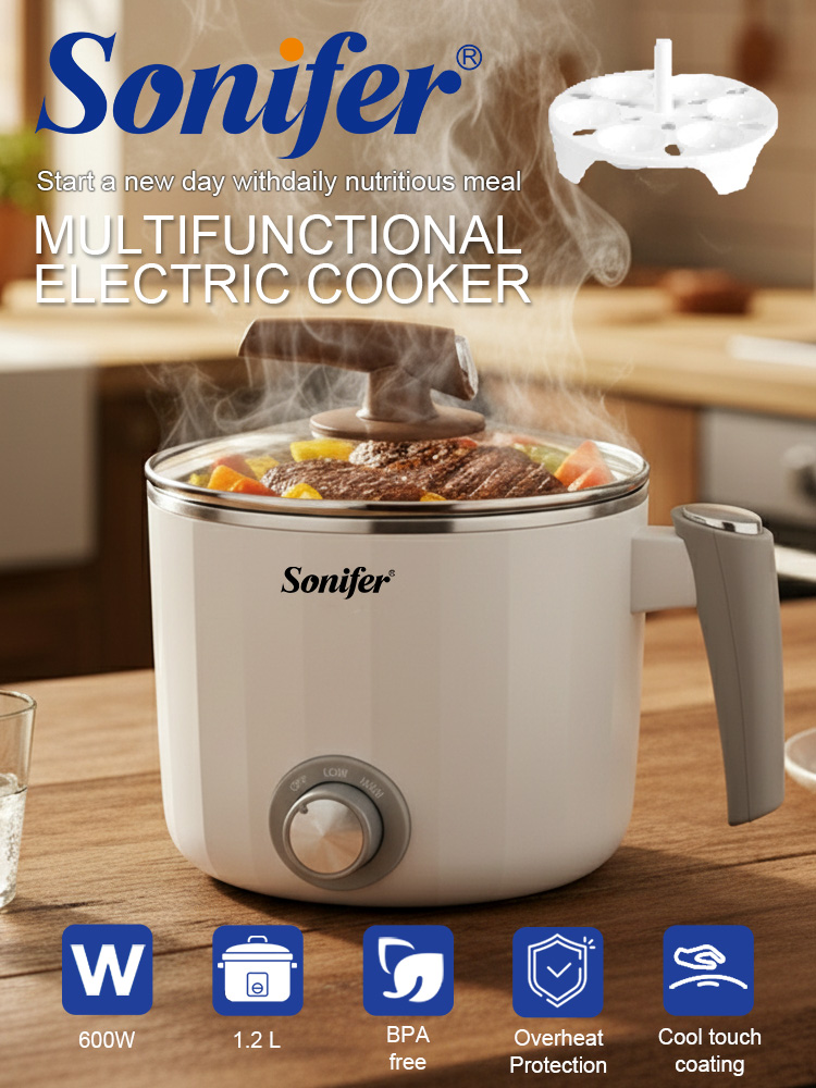 Baby Food Recipe Book - Sonifer SF-1503 미니 전기 밥솥 1.2L