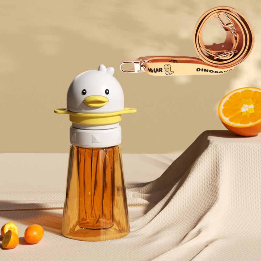 Baby Food Jars With Lids - 만화 오리 아기 물병 뚜껑 2