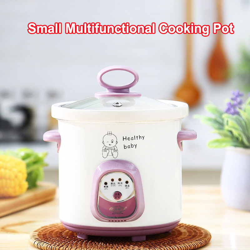 Baby Food Recipe Book - 새로운 0.7L 세라믹 전기쿠커, 가정용 다기능