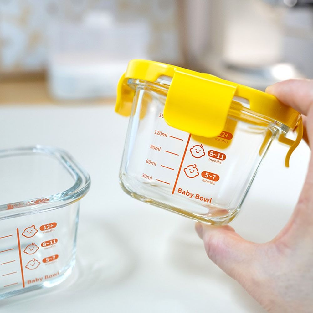Baby Food Containers Glass - 새로운 170ml 식품 보관 용기 냉동