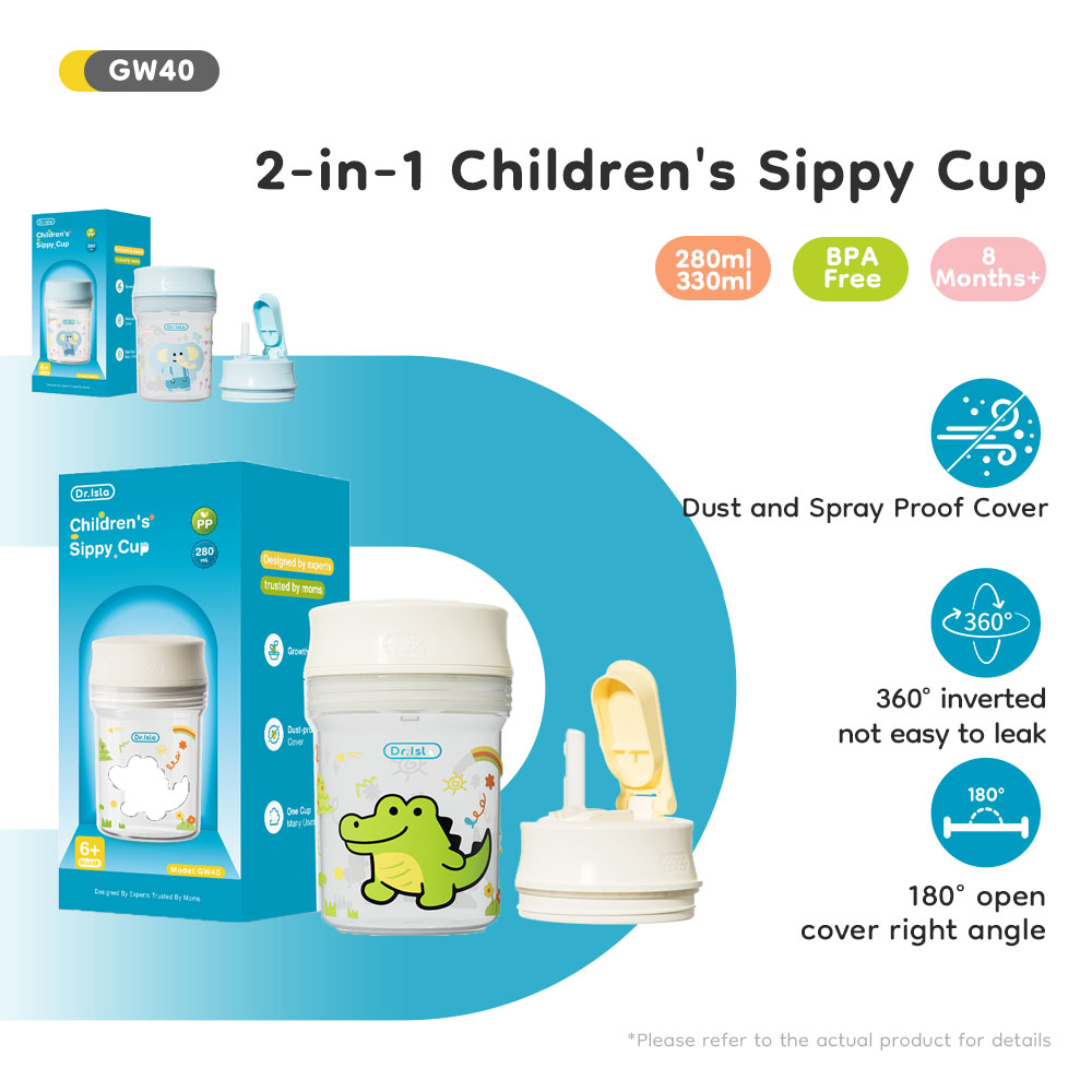 Baby Food Jars With Lids - 어린이 학습용 컵 2-in-1 아기 물컵