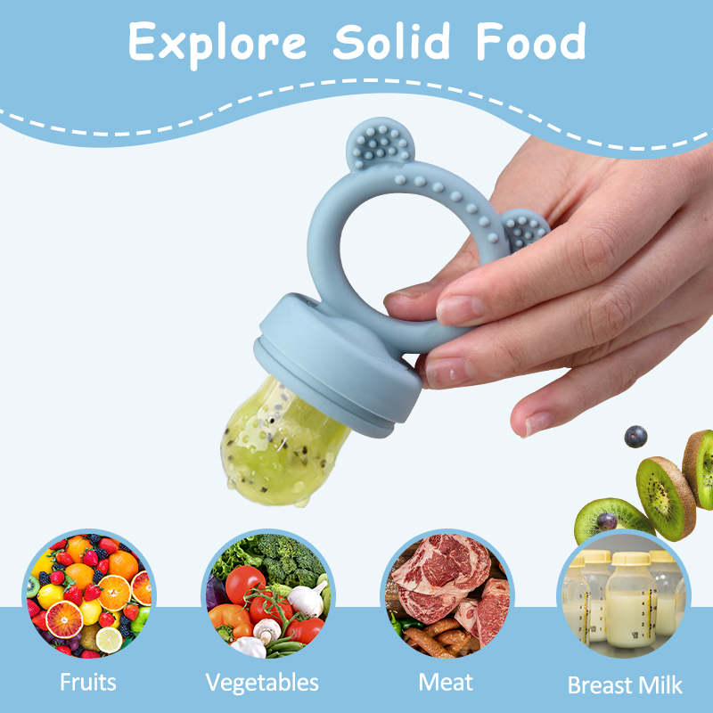 실리콘 곰돌이 모양 아기 과일 피더 신선한 과일 푸드  - Baby Food Feeder 리뷰 및 가격