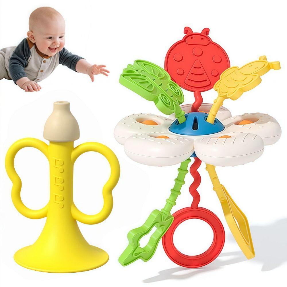 식품 등급 아기 감각 발달 장난감 부드러운 실리콘 트럼 - Baby Food For 2 Year Old 리뷰 및 가격