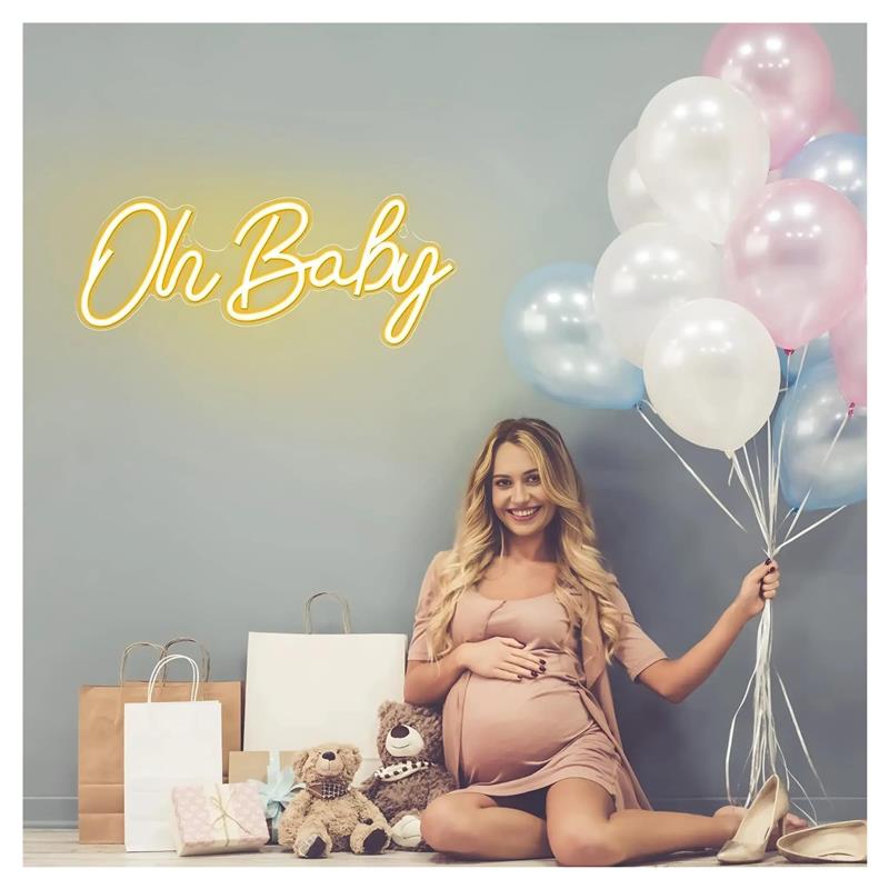 오 베이비 네온 사인 벽 장식 조명 레스토랑 바 음식점 - Baby Food In Restaurant 리뷰 및 가격
