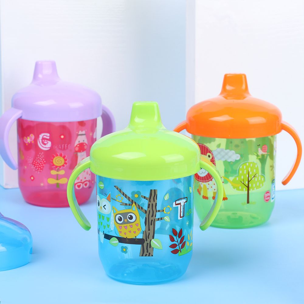 더블 핸들 플립 뚜껑이 달린 아기 학습 마시는 컵, B - Baby Food Jars With Lids 리뷰 및 가격