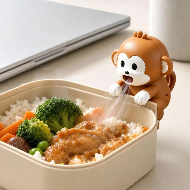 휴대용 원숭이 모양 음식 냉각 팬 USB 충전식 3단  - Baby Food For 2 Year Old 리뷰 및 가격
