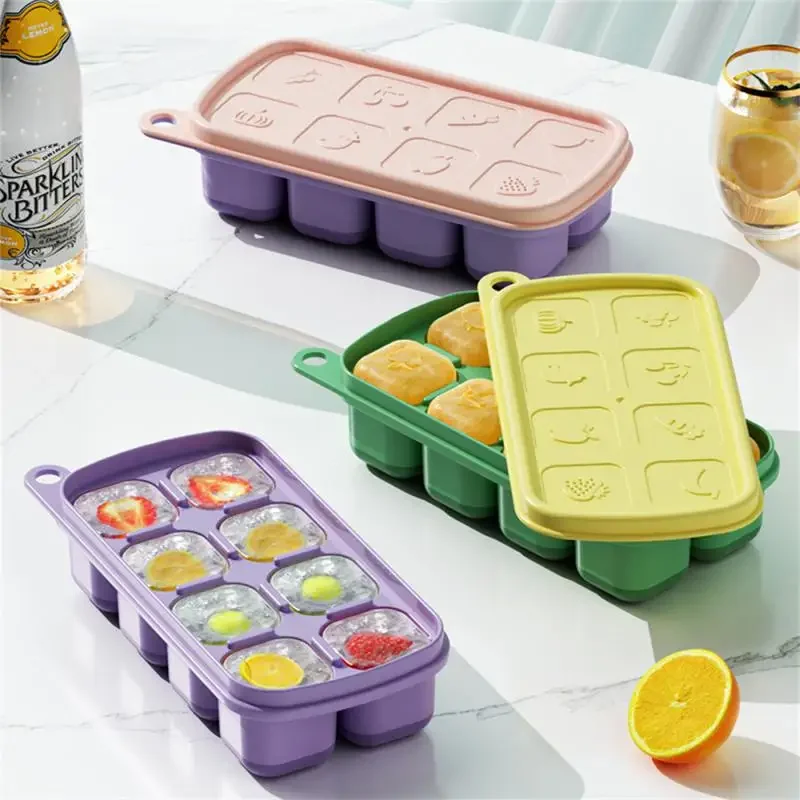 냉동 홈 식품 등급 실리콘 금형 아기 금형 얼음 금형  - Baby Food Zubereiter 리뷰 및 가격