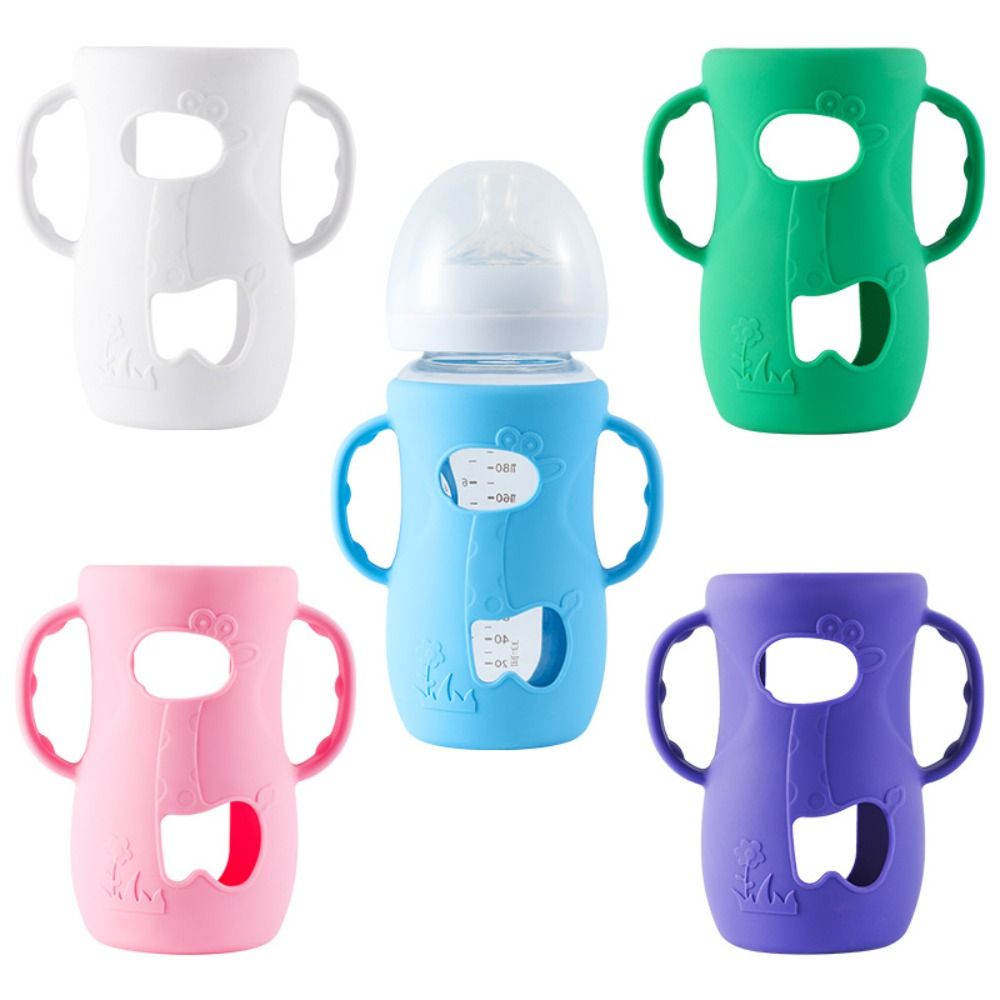 유니버설 아기 젖병 커버 손잡이가 있는 파손 방지 아기 - Baby Food Universe 리뷰 및 가격