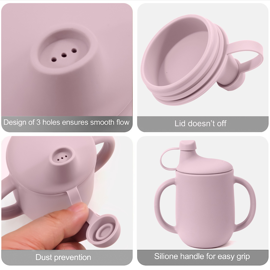 뚜껑 휴대용 학습 음주와 새로운 어머니 아이 아기 실리 - Baby Food Jars With Lids 리뷰 및 가격