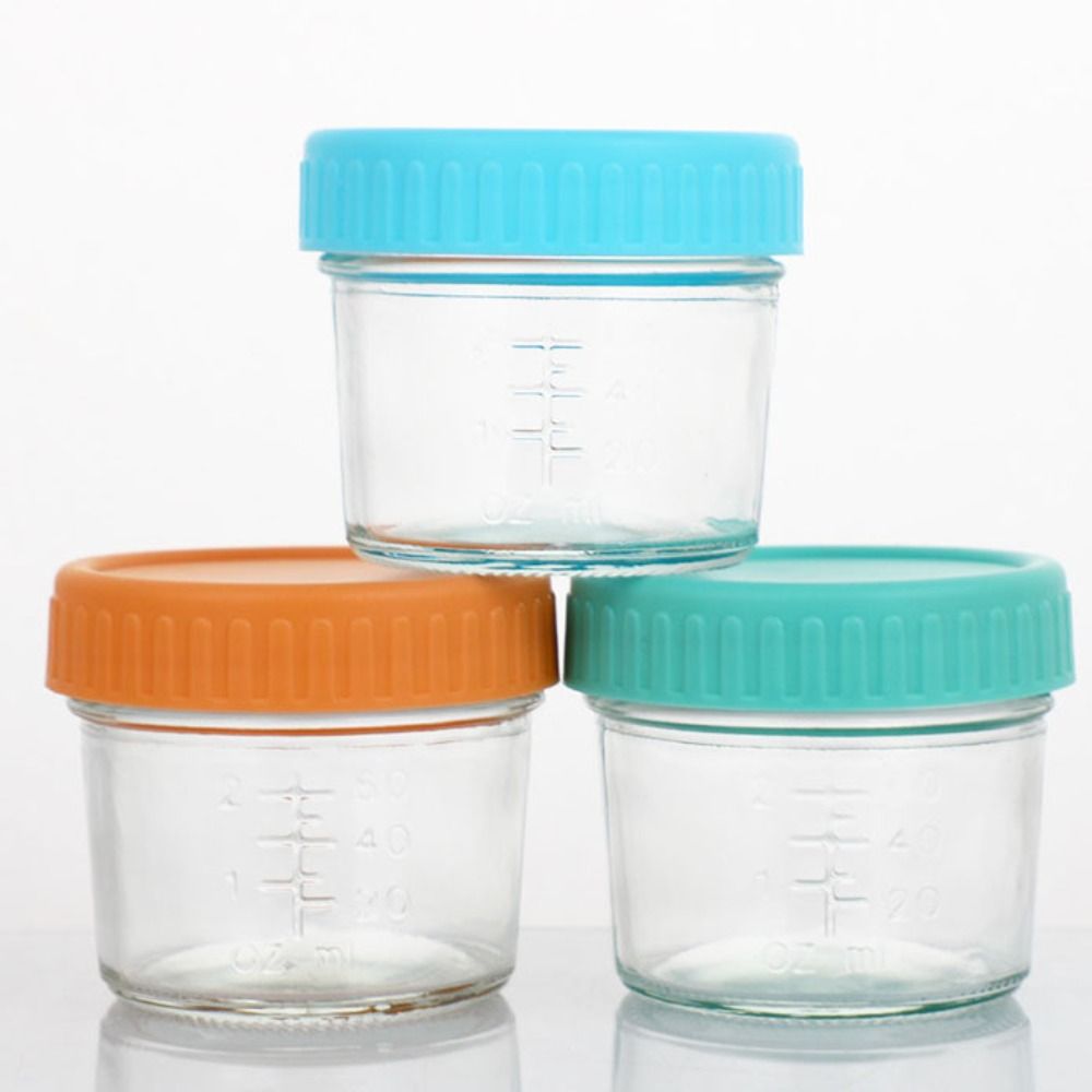 6pcs 다목적 유리 베이비 푸드 용기 뚜껑이 있는 재 - Baby Food Jars With Lids 리뷰 및 가격