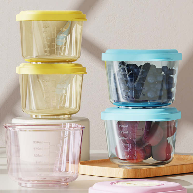 6개 아기 음식 보관 용기 - PP 소재, 찜 가능 및 - Baby Food Containers Glass 리뷰 및 가격