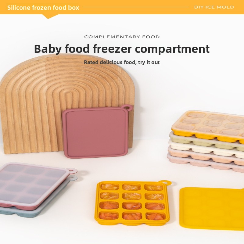 플래티넘 실리콘 이유식 냉동 트레이 (뚜껑 포함) 8/ - Freezer Tray Baby 리뷰 및 가격