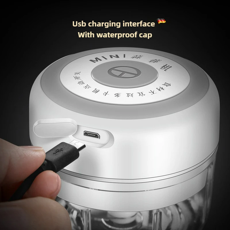 전기 미니 마늘 다지기 100/250ML USB 야채  - Baby Food For 2 Year Old 리뷰 및 가격