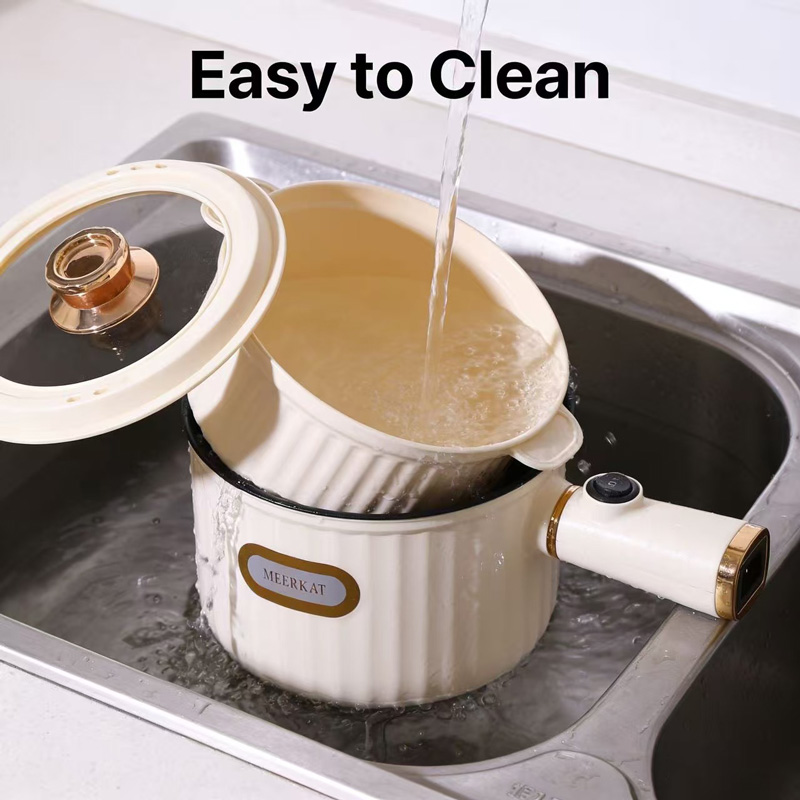 새로운 450W 1.5L 다기능 전기 냄비 220V 1 - Baby Food Recipe Book 리뷰 및 가격