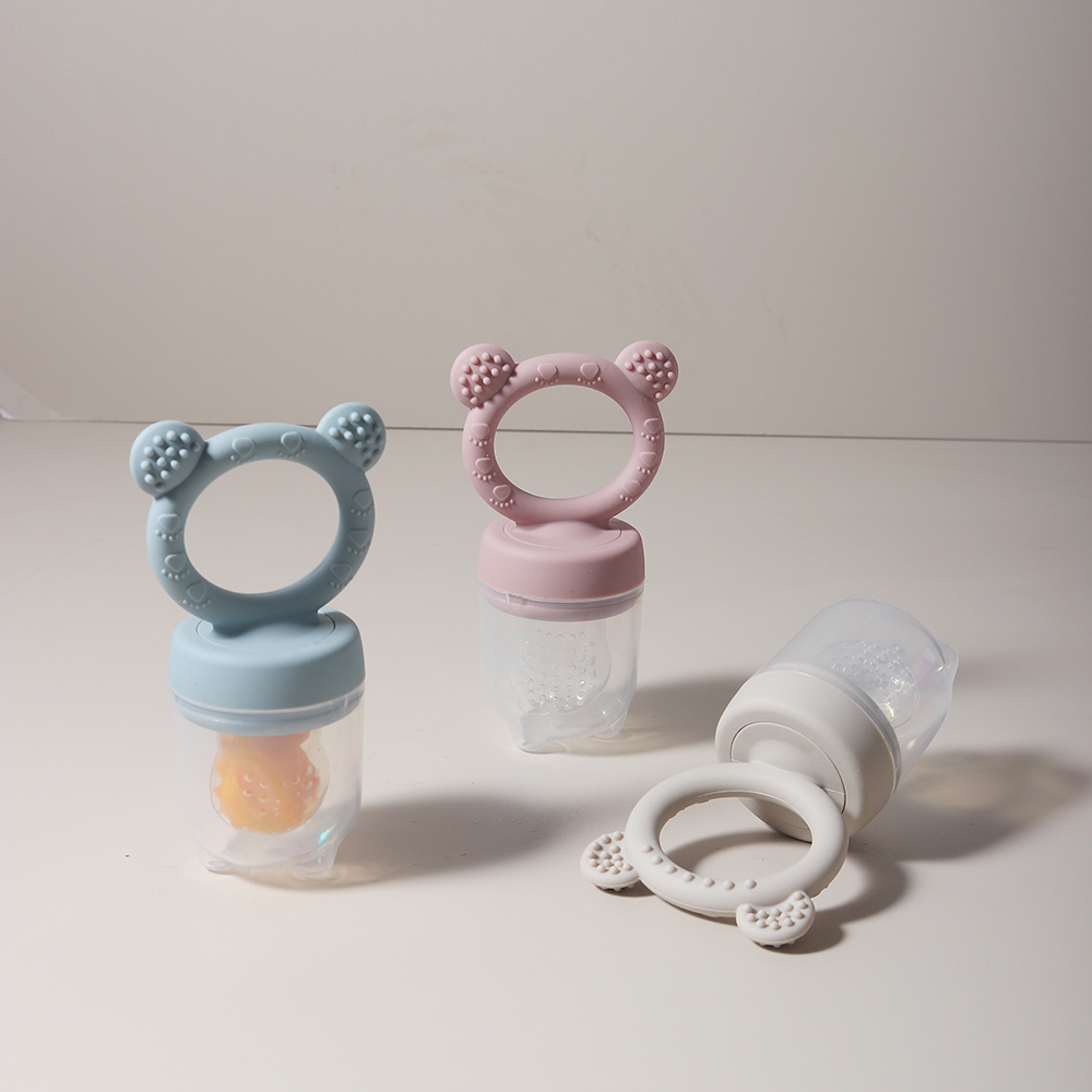 새로운 아기용 식품 등급 실리카겔 아기 젖꼭지 곰 모양 - Baby Food Feeder 리뷰 및 가격