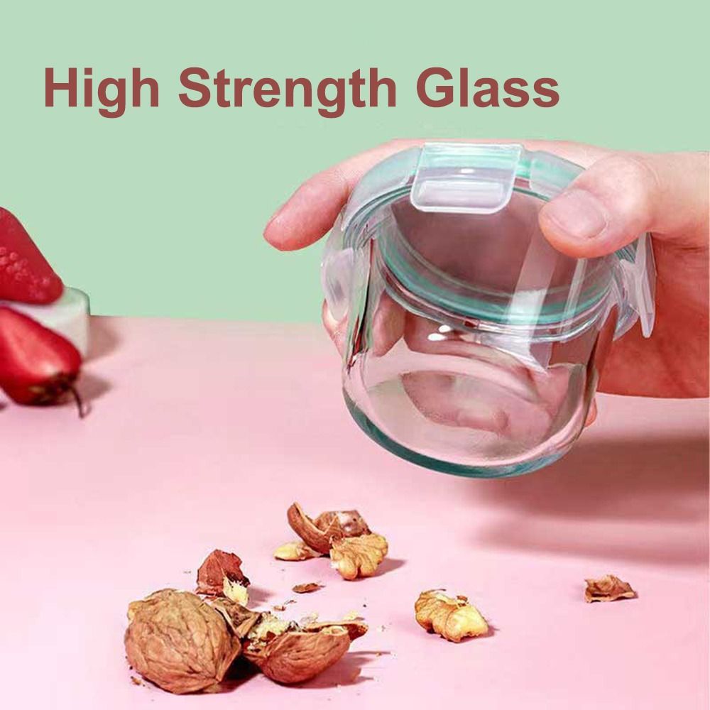 새로운 170ml 식품 보관 용기 냉동 및 전자레인지  - Baby Food Containers Glass 리뷰 및 가격