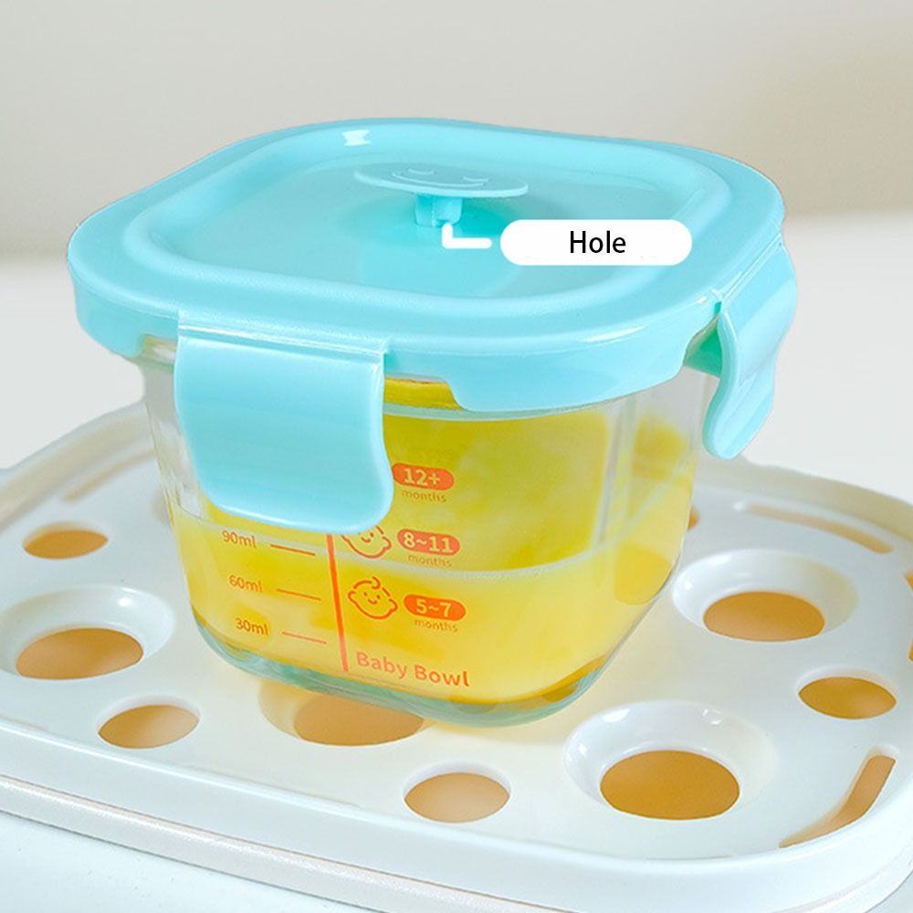새로운 170ml 식품 보관 용기 냉동 및 전자레인지  - Baby Food Containers Glass 리뷰 및 가격