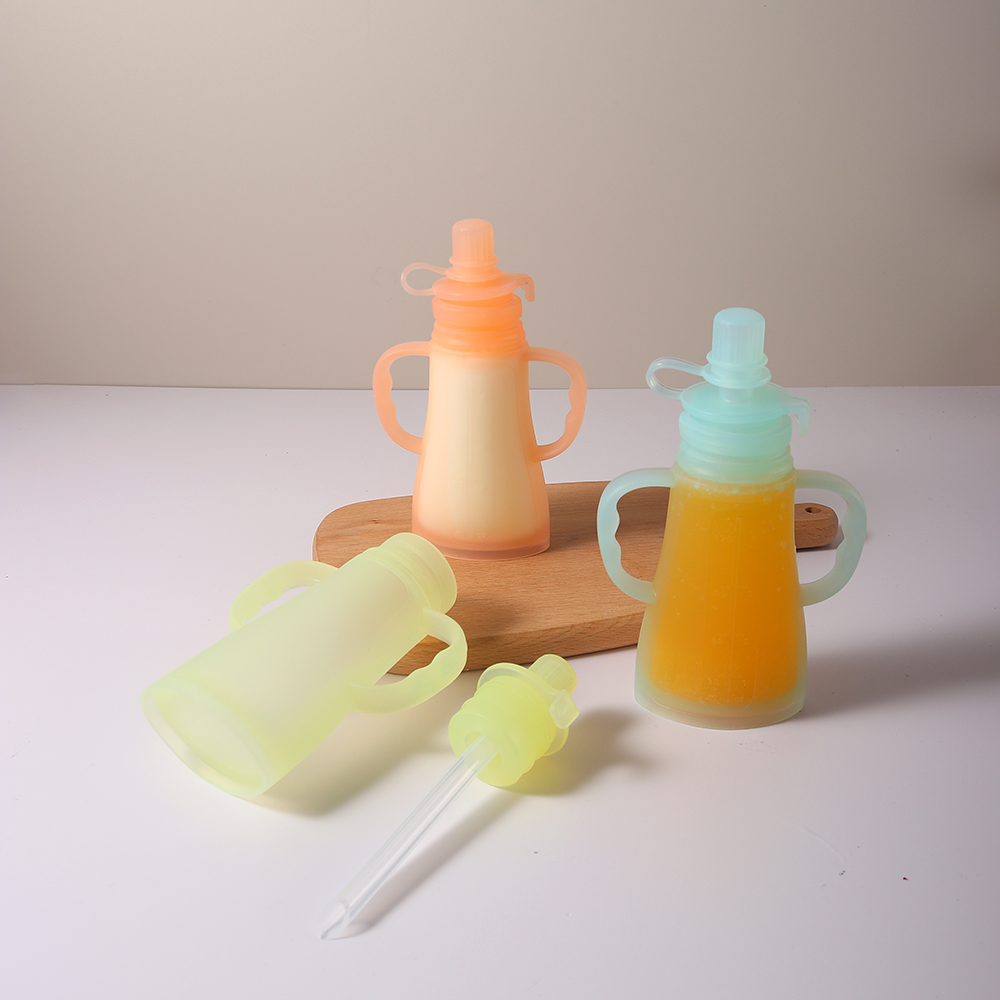 새로운 재사용 가능 실리콘 모유 저장팩, 누수 방지 흡 - Baby Food Stuff 리뷰 및 가격