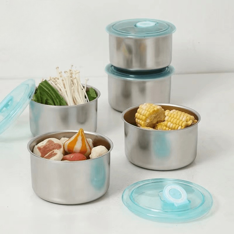 원형 누수 방지 도시락 스테인리스 식품 보존 상자 내열 - Baby Food Containers Glass 리뷰 및 가격