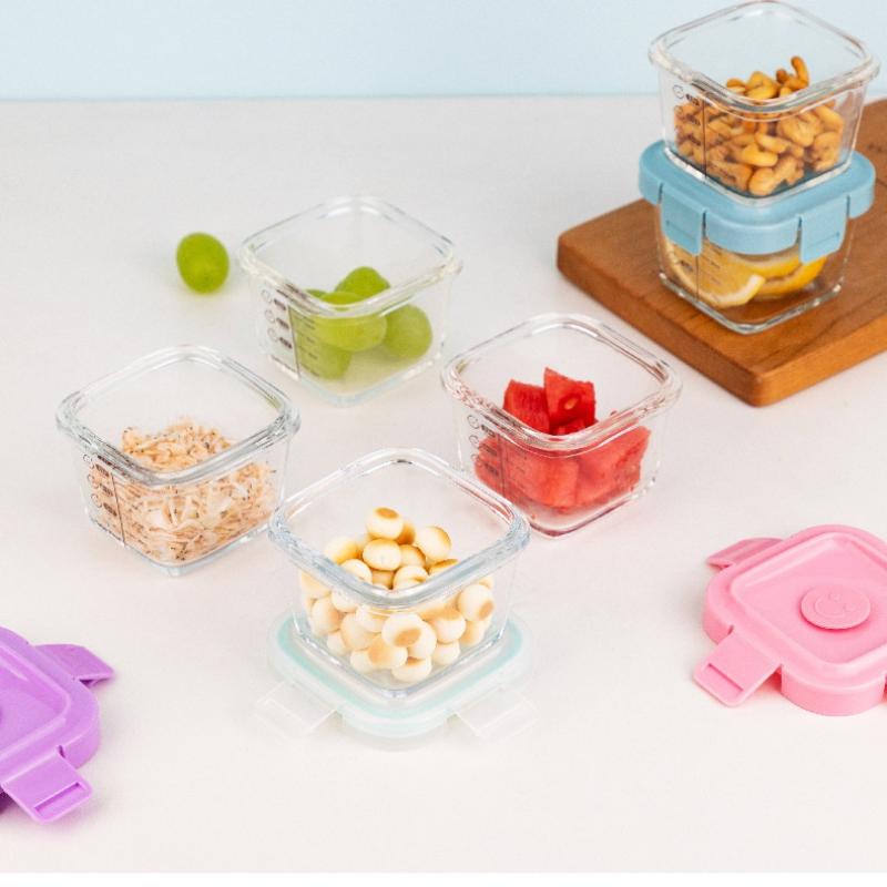 내열 보관함 스팍 3 in 1 휴대용 유리 이유식 용기 - Baby Food Containers Glass 리뷰 및 가격