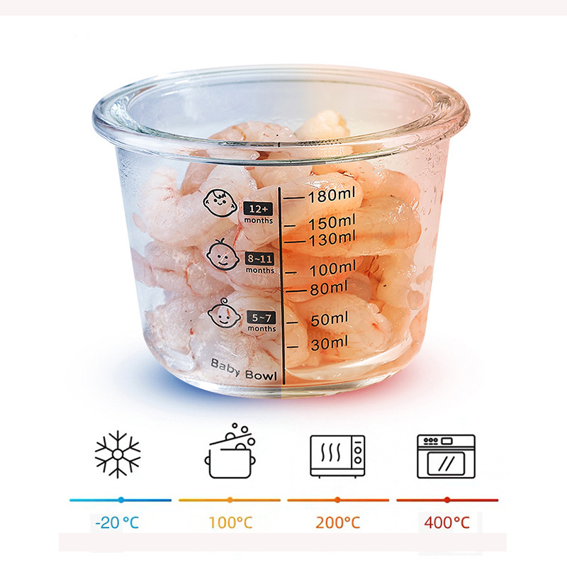 뚜껑이 달린 유리 유아용 식품 보관 항아리, 누수 방지 - Baby Food Containers Glass 리뷰 및 가격