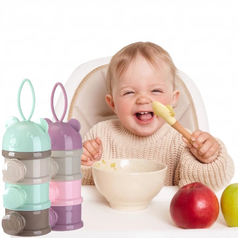 3/4 레이어 아기 휴대용 이유식 보관 상자 다중 개방 - Baby Food Universe 리뷰 및 가격