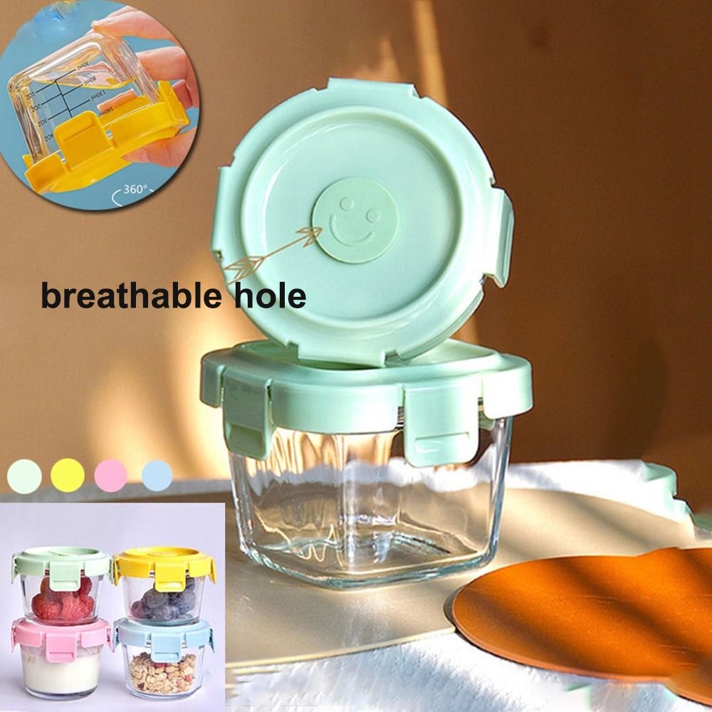 패션 170ml 식품 보관 상자 유리 냉동 이유식 유리 - Baby Food Containers Glass 리뷰 및 가격
