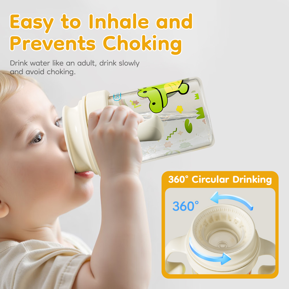 어린이 학습용 컵 2-in-1 아기 물컵 280/330 - Baby Food Jars With Lids 리뷰 및 가격